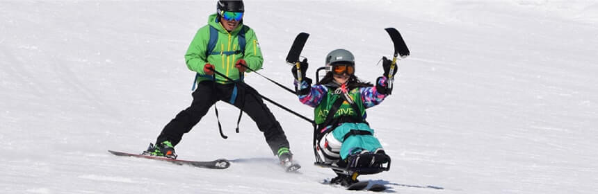 障がい者スキースクール ネージュ 公式 湯沢中里スノーリゾート Winter